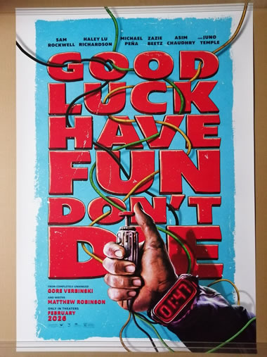 GOOG LUCK.HAVE FUN,DON'T DIE�@�i����j�̉f��|�X�^�[